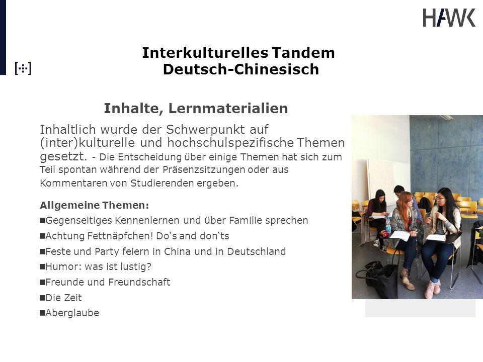 Kennenlernen chinesisch VHS Bielefeld: Sprachen